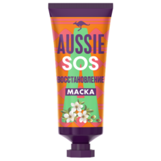 Aussie SOS Маска для восстановления поврежденных волос, 25 мл