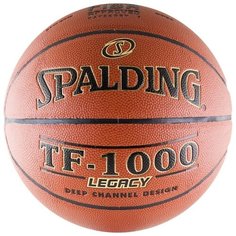 Баскетбольный мяч Spalding TF-1000 Legacy, р. 7 коричневый/черный/золотистый