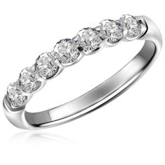 Бронницкий Ювелир Кольцо из белого золота 65319189, размер 17.5