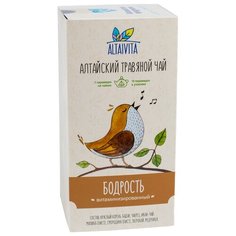 Чай травяной Altaivita Бодрость в пирамидках, 10 шт. Алтайвита