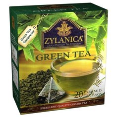 Чай зеленый Zylanica в пирамидках, 20 шт.
