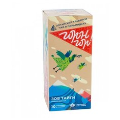 Чай травяной Altaivita Горн гор Зов тайги в пирамидках, 10 шт. Алтайвита