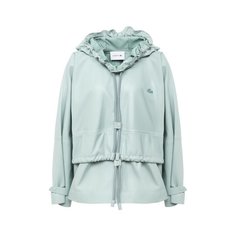Кожаный анорак Lacoste