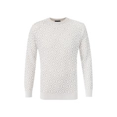 Джемпер из смеси хлопка и вискозы Giorgio Armani