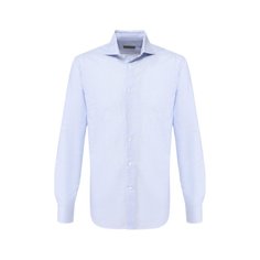 Сорочка из хлопка и льна Corneliani