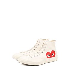 Текстильные кеды Comme des Garcons Play x Converse Comme des Garcons Play