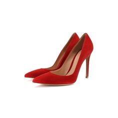 Замшевые туфли Gianvito Rossi