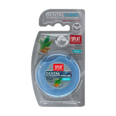 Антибактериальная объемная зубная нить SPLAT Professional Dental Floss с ароматом КАРДАМОНА, 30 метров