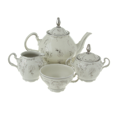 Сервиз чайный 6/9 Thun 1794 бернадот платиновый узор