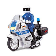 Мотоцикл Dickie Police фрикционный 15 см