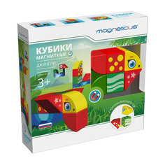 Кубики магнитные Magneticus Джунгли