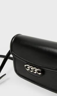 Stradivarius Сумка С Плечевым Ремнем И Цепочкой Женская Коллекция Черный 103