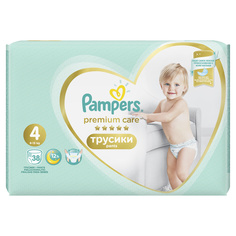 Трусики Pampers Premium Care 4 (9-15 кг) 38 шт.