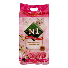 Наполнитель N1 силикагелевый 5 л сакура Naturel