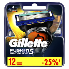 Сменные Кассеты Gillette Fusion5 ProGlide 12 шт