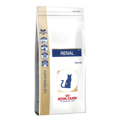 Сухой корм для кошек ROYAL CANIN Renal, при заболевании почек, птица, 4кг