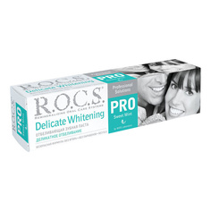 Зубная паста R.O.C.S. деликатное отбеливание Sweet Mint 135 г.