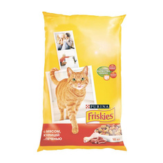 Сухой корм для кошек Friskies, мясное ассорти, 10кг
