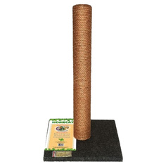 Когтеточка Homecat, размер 41х41х63см., серый