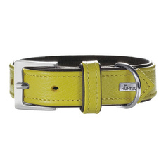 Ошейник Hunter Smart Capri 40, обхват шеи 29-35 см, лайм-черный