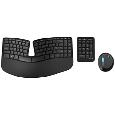 Клавиатура+мышь Microsoft Wireless Desktop Sculpt Ergonomic (L5V-00017)