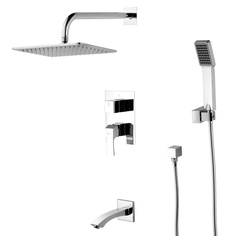 Смеситель для встраиваемой системы LEMARK Unit LM4522C хром