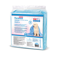 Пеленки ZOO няня гелевые тонкие 60х60 №10 Dog Lunch