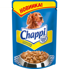Влажный корм для собак Chappi, курочка аппетитная, 100г