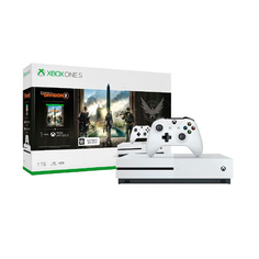 Игровая приставка Microsoft Xbox One S 1Tb White +Tom Clancys The Division 2 (234-00882)