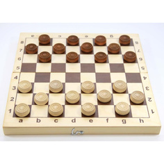 Настольная игра Десятое Королевство Шашки деревянные 2841