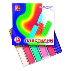 Пластилин ЛУЧ Классика 12 цветов 7С331-08