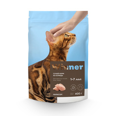 Сухой корм для кошек Winner, курица, 2 кг