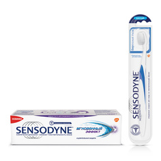 Зубная паста Sensodyne 75 мл + Зубная щетка Бережный Уход