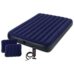 Надувной матрас Intex 64765 Classic Downy Airbed Fiber-Tech 203 х 152 х 25 см