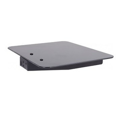 Стеклянная полка для ресивера или тюнера Uniteki DS1605 (Черная)