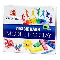 Пластилин ЛУЧ Классика 10 цветов 7С304-08