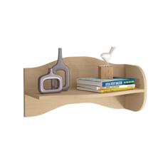 Настенная полка МФ Мастер Настенная полка Тея-1 Дуб молочный