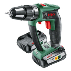 Аккумуляторная дрель-шуруповерт Bosch PSB 18 LI-2/2 Ergonomic 06039B0301
