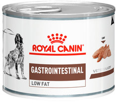 Консервы для собак ROYAL CANIN Gastro Intestinal Low Fat, при болезнях ЖКТ, 12шт по 200г