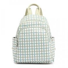 Рюкзак женский OrsOro DS-9018 клетка зеленая