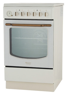 Электрическая плита Hotpoint-Ariston HT5VM4A(OW)/EA Beige