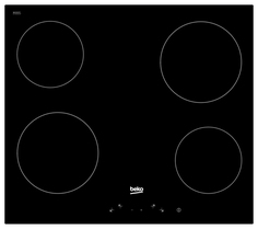 Встраиваемая варочная панель электрическая Beko HIC 64401 Black
