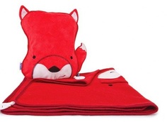 Подушка с пледом TRUNKI Хитрый лис (0128-GB01)