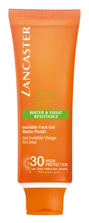 Солнцезащитный гель Lancaster Sun Sport Invisible Face Gel SPF30, 75 мл