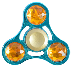 Спиннер "Top Spinner, Crystall" металлический подшипник, голубой