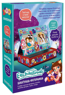 Шкатулка-фоторамка Enchantimals скрапбукинг 03659 Origami