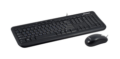 Комплект клавиатура и мышь Microsoft Wired Desktop 600