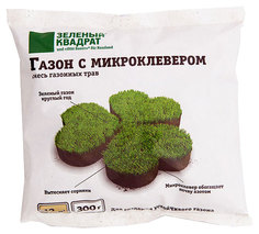 Семена Газон с микроклевером, 0,3 кг Зеленый ковер