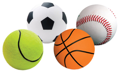 Игрушка для кошек Triol Спортивный мяч, 4 шт.