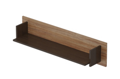 Полка Hoff Соренто Дуб Стирлинг/Кофе структурный матовый